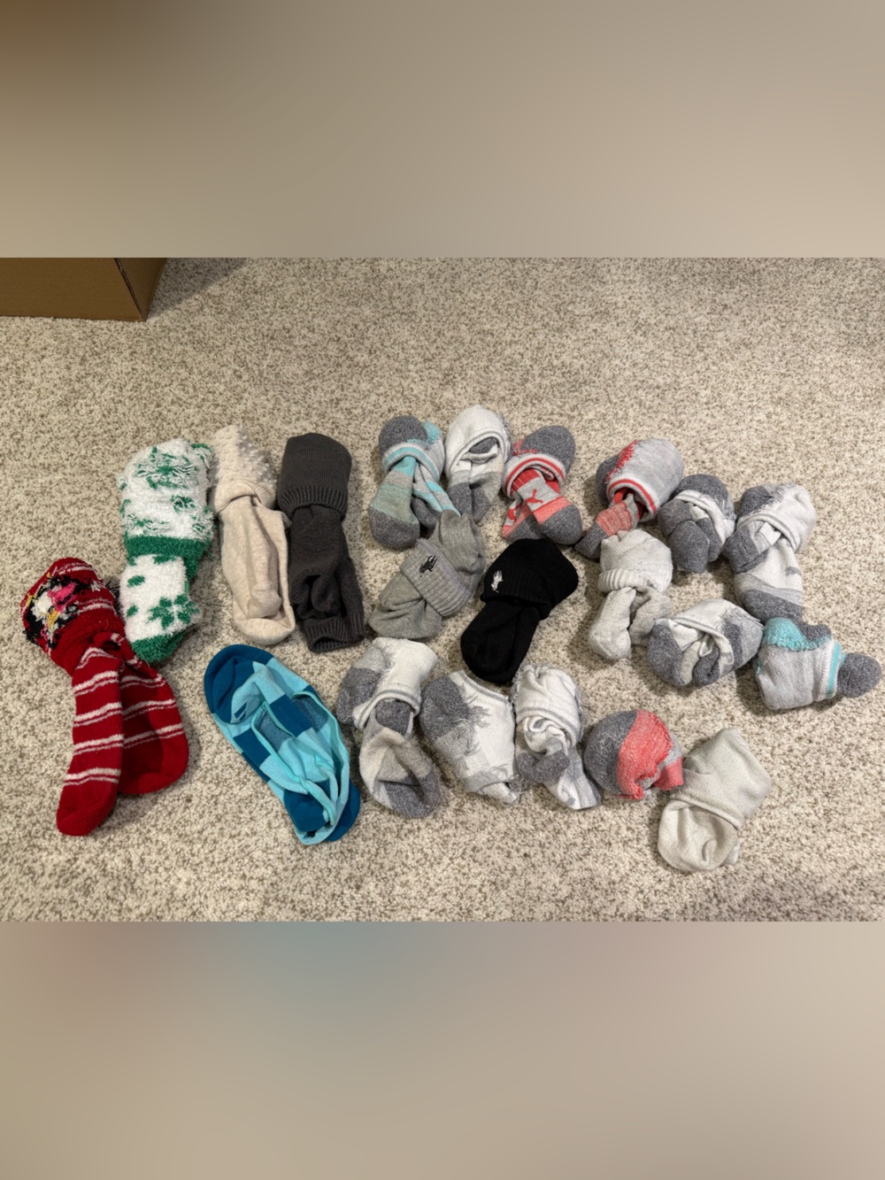 Bulk Lot Assorted Womens Socks Ankle No Show Fuzzy Winter Cozy Lot of 21